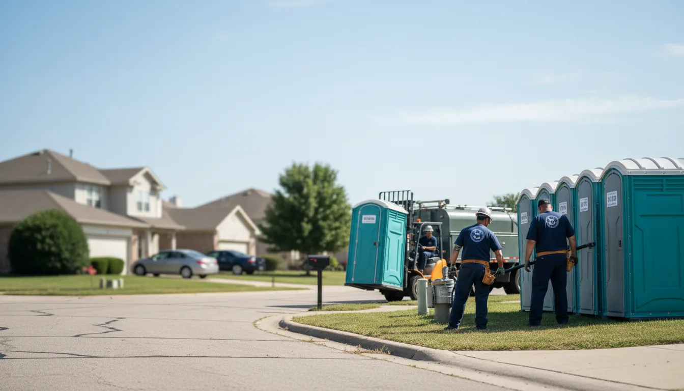 Porta Potty Rental in Mutual, OK near me
